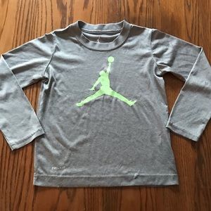Jordan dri-fit long sleeve shirt